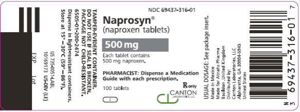 Naprosyn 375 Mg Tablet